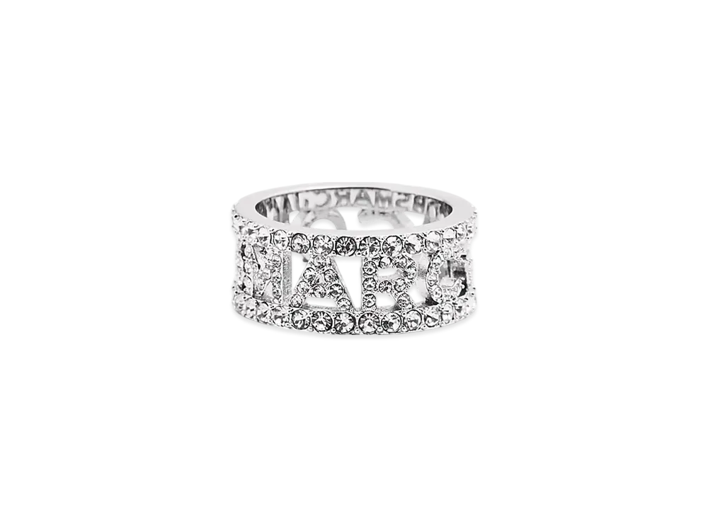 Marc Jacobs The Monogram Pave Ring "Crystals"