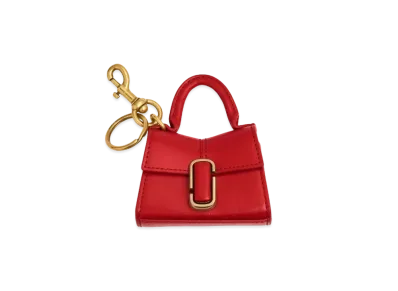 Marc Jacobs The Nano St. Marc Top Handle Charm "True Red"