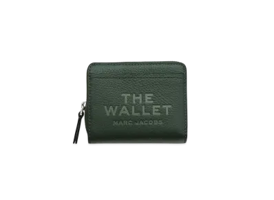 Marc Jacobs The Leather Compact Wallet Mini "Ivy"