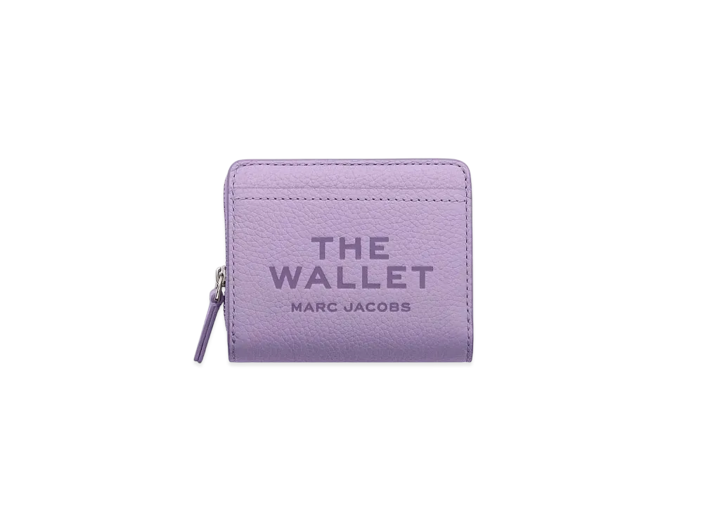 Marc Jacobs The Leather Compact Wallet Mini "Lilac"