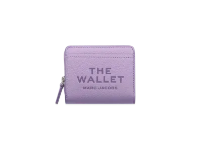 Marc Jacobs The Leather Compact Wallet Mini "Lilac"