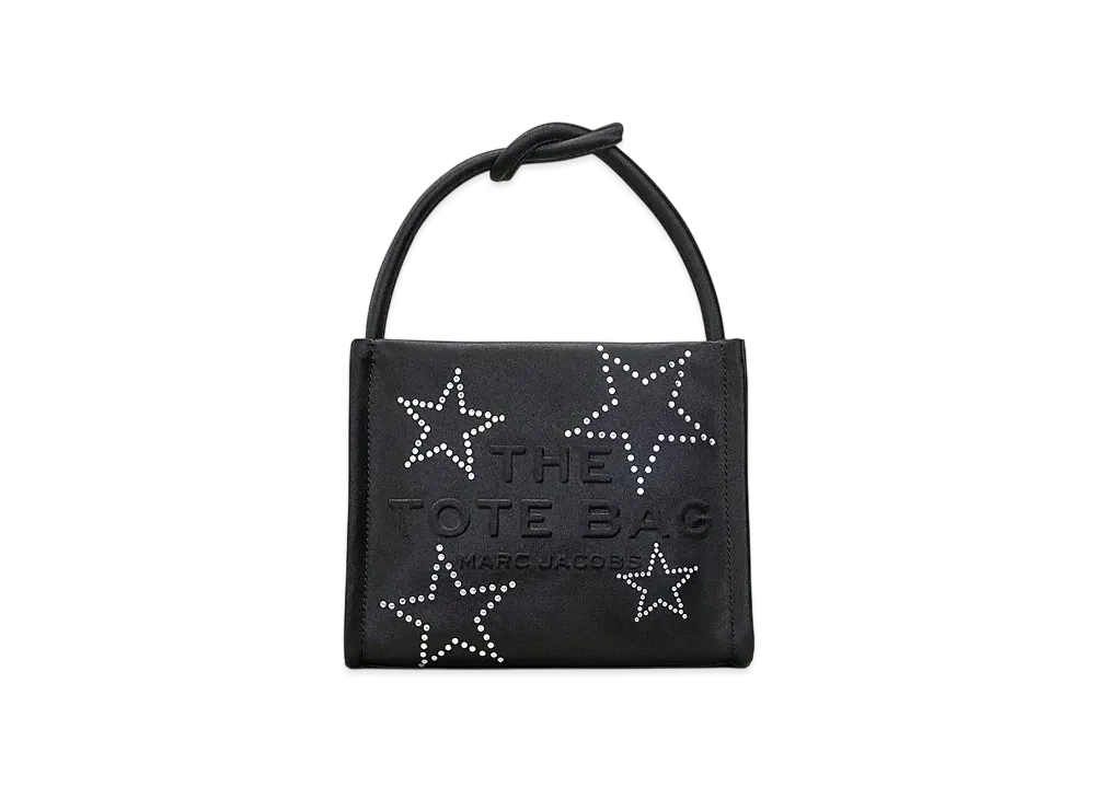 Marc Jacobs The Star Satin Tote Bag Mini "Black"