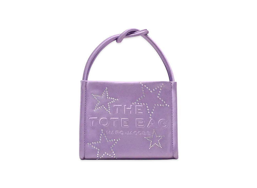 Marc Jacobs The Star Satin Tote Bag Mini "Lilac"