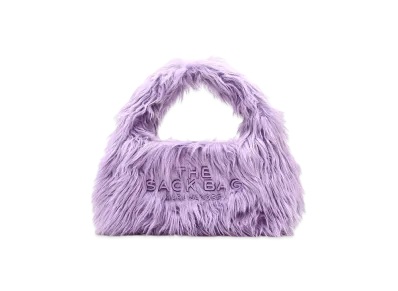 Marc Jacobs The Faux Fur Sack Bag Mini "Lilac"
