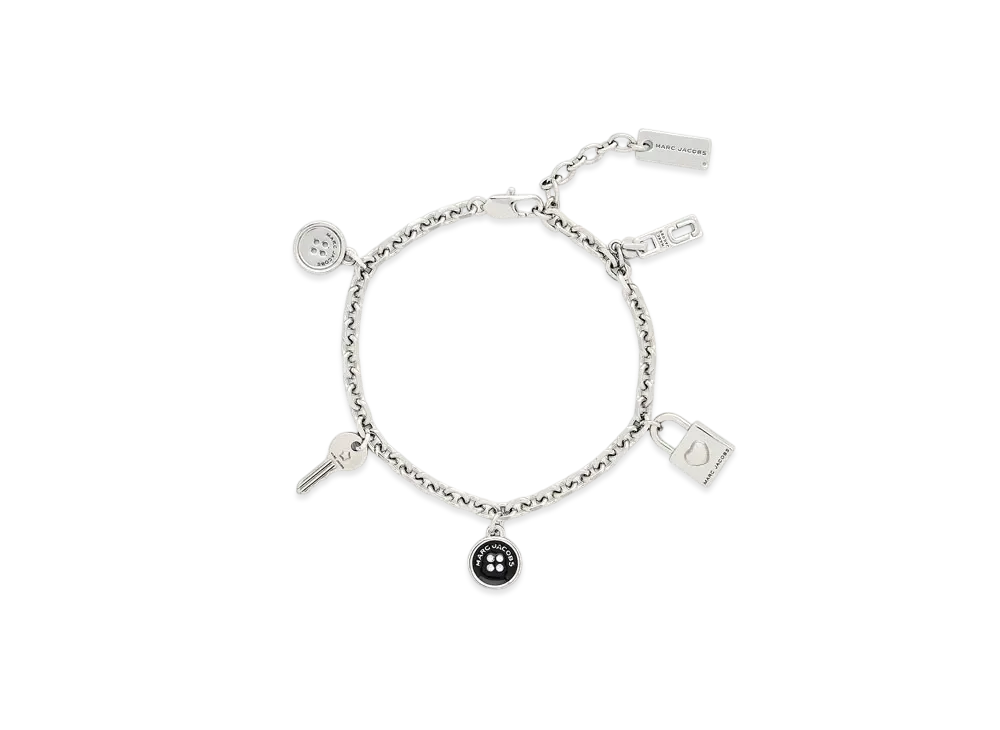 Marc Jacobs Button Enamel Charm Bracelet