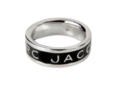 Marc Jacobs Ring "Silver/Black"
