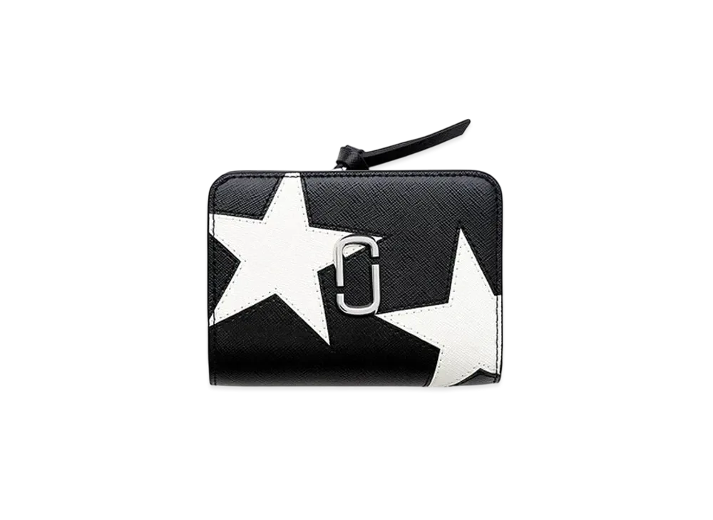 Marc Jacobs The Star Patchwork Utility Snapshot Compact Wallet Mini