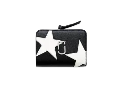 Marc Jacobs The Star Patchwork Utility Snapshot Compact Wallet Mini