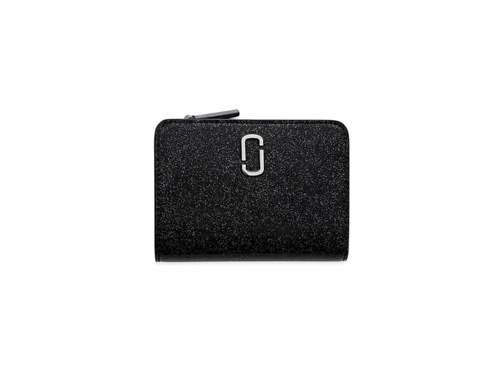 Marc Jacobs The Coated GlitterJj Marc Compact Wallet Mini