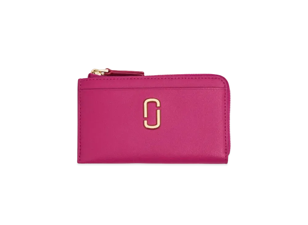 Marc Jacobs The J Marc Top Zip Multi Wallet "Lipstick Pink"