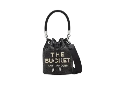 Marc Jacobs The Woven Bucket Bag "Black"