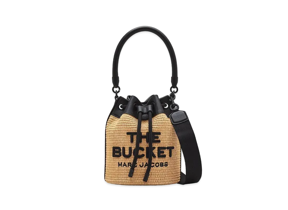 Marc Jacobs The Woven Bucket Bag "Natural"