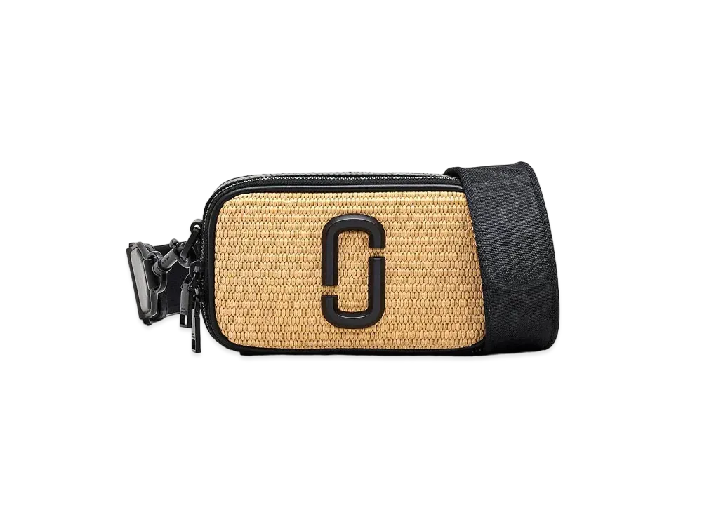 Marc Jacobs The Woven Snap Shot "Natural"