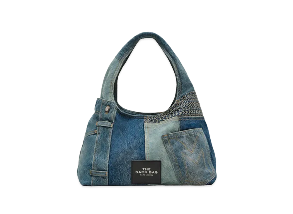 Marc Jacobs The Deconstructed Denim Sack Bag