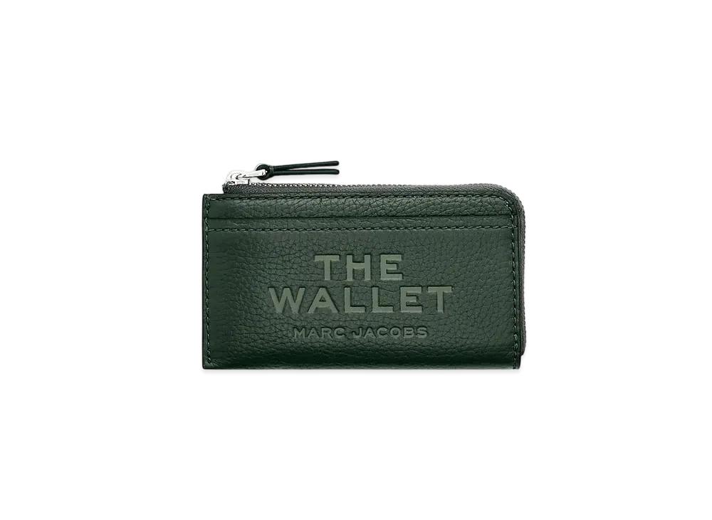 Marc Jacobs The Leather Top Zip Multi Wallet "Ivy"
