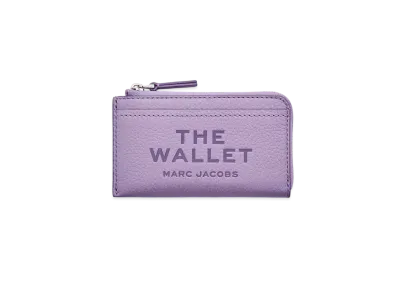Marc Jacobs The Leather Top Zip Multi Wallet "Lilac"