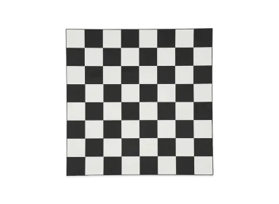 PRADA Leather Checkers Game Kit "Black"