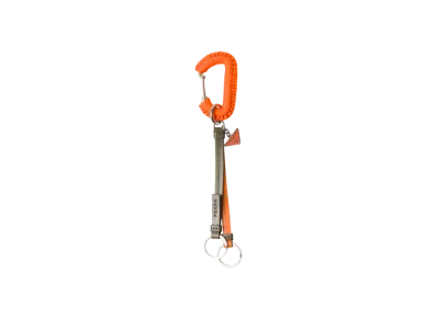 PRADA Leather Bag Charm "Orange"