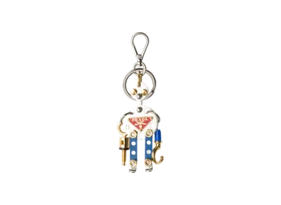 PRADA Robot Metal Bag Charm "Multicolor"