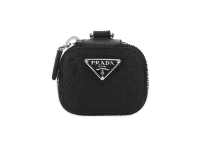 PRADA Leather Air Pods Case "Black"