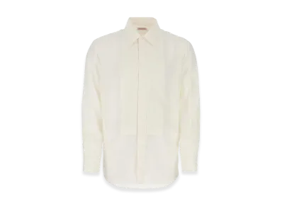 Valentino Silk Shirt "Ivory/White"