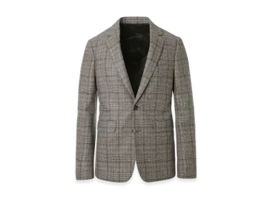 CELINE Two-button Single-breasted Jacket "Ivoire/Gris/Tofee"