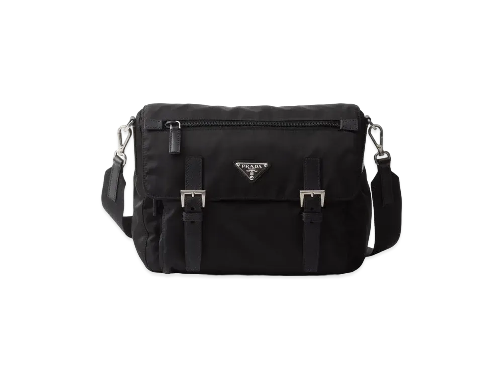 PRADA Re-Nylon Shoulder Bag "Black"