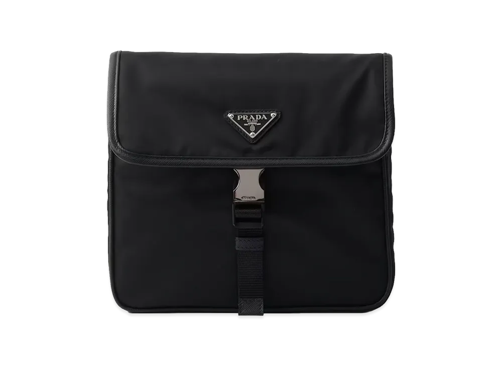 PRADA Re-Nylon Crossbody Bag "Black"