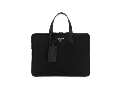 PRADA Nylon Brief Case "Black"
