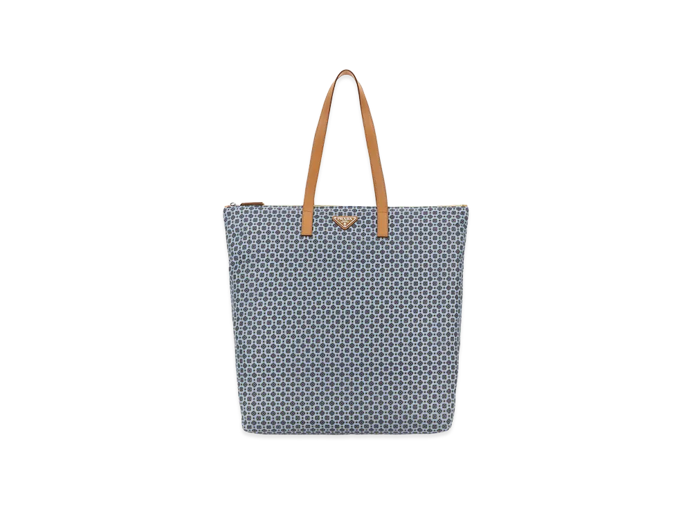 PRADA Re-Nylon Shopping Bag "Printed"