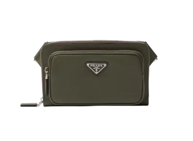 PRADA Saffiano Leather Belt Bag "Loden"