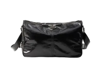 PRADA Leather Shoulder Bag "Black"