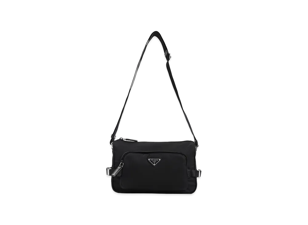 PRADA Re-Nylon Medium Shoulder Bag "Black"