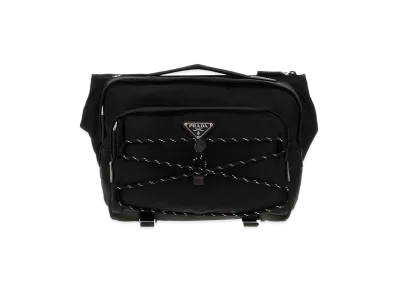 PRADA Re-Nylon Prada Speedrock Belt Bag "Black"