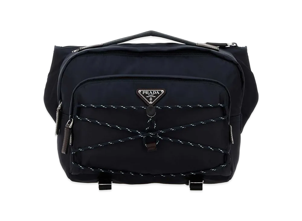 PRADA Re-Nylon Speedrock Belt Bag "Blue"