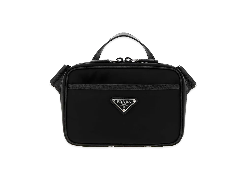 PRADA Re-Nylon Crossbody Bag "Black"
