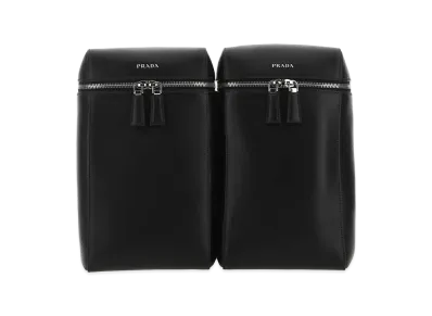 PRADA Leather Backpack "Black"