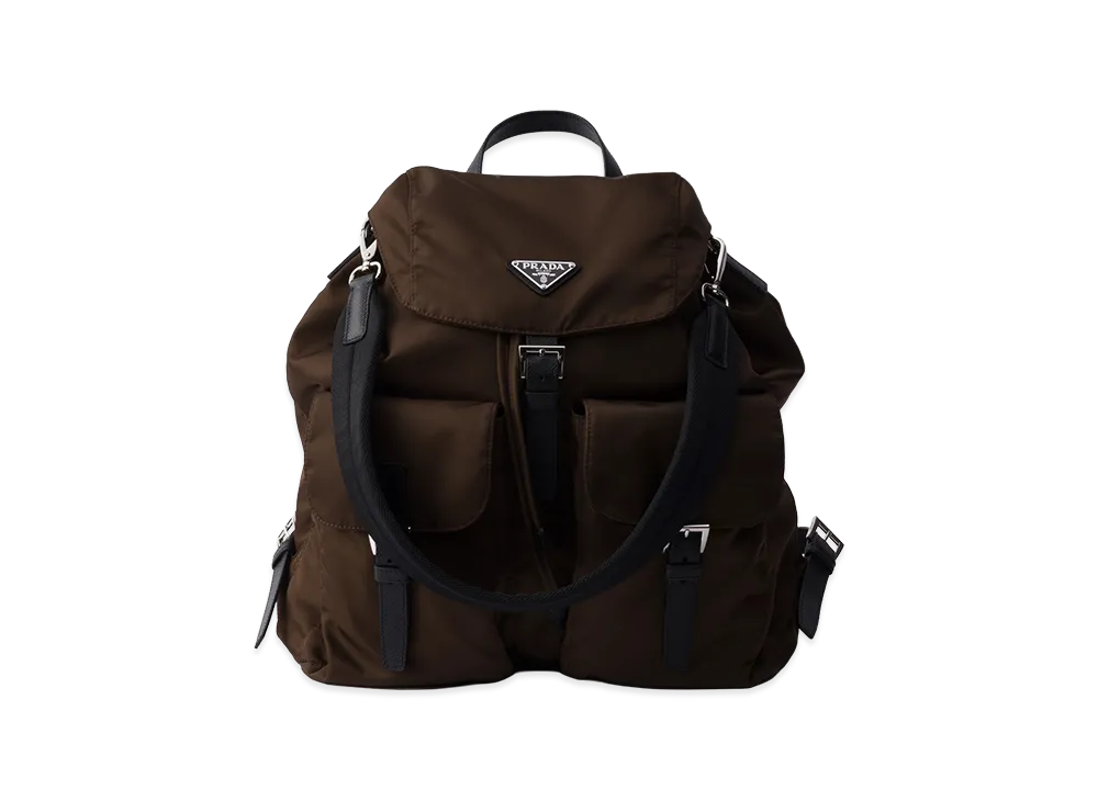 PRADA Re-Nylon Backpack "Sienna Brown"