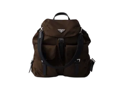 PRADA Re-Nylon Backpack "Sienna Brown"
