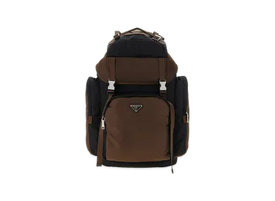 PRADA Re-Nylon Backpack "Brown/Black"