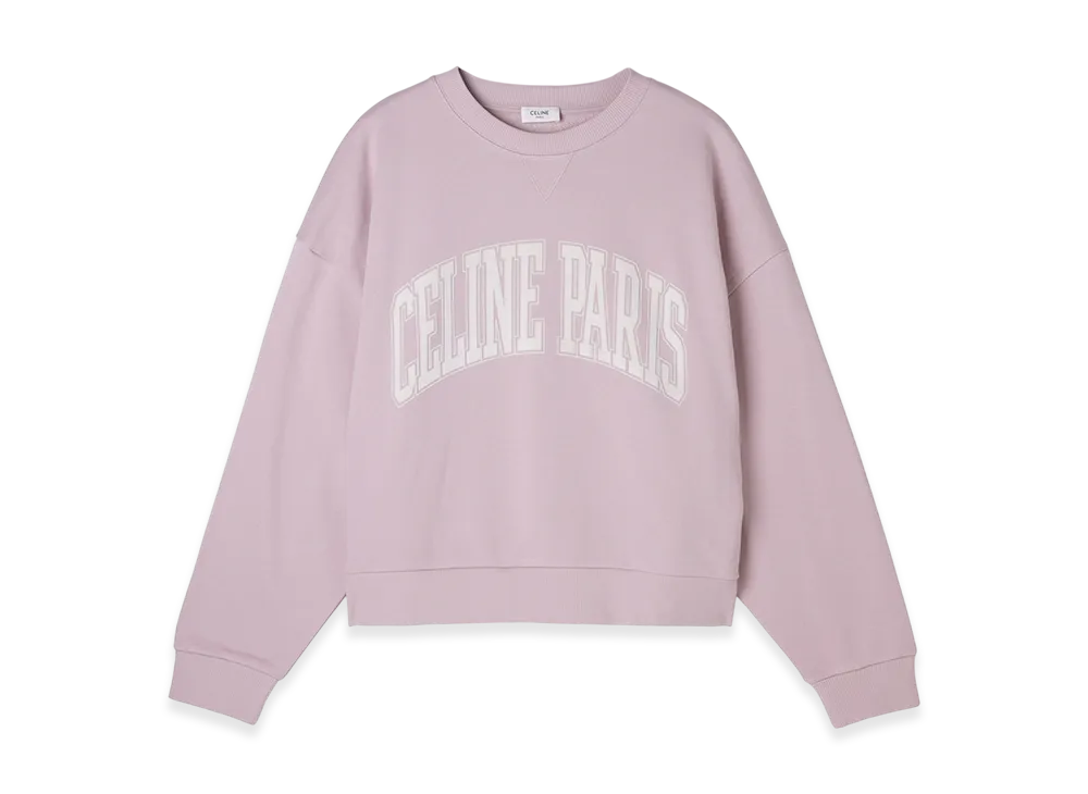 CELINE Sweatshirt "Lightrose/Offwhite"