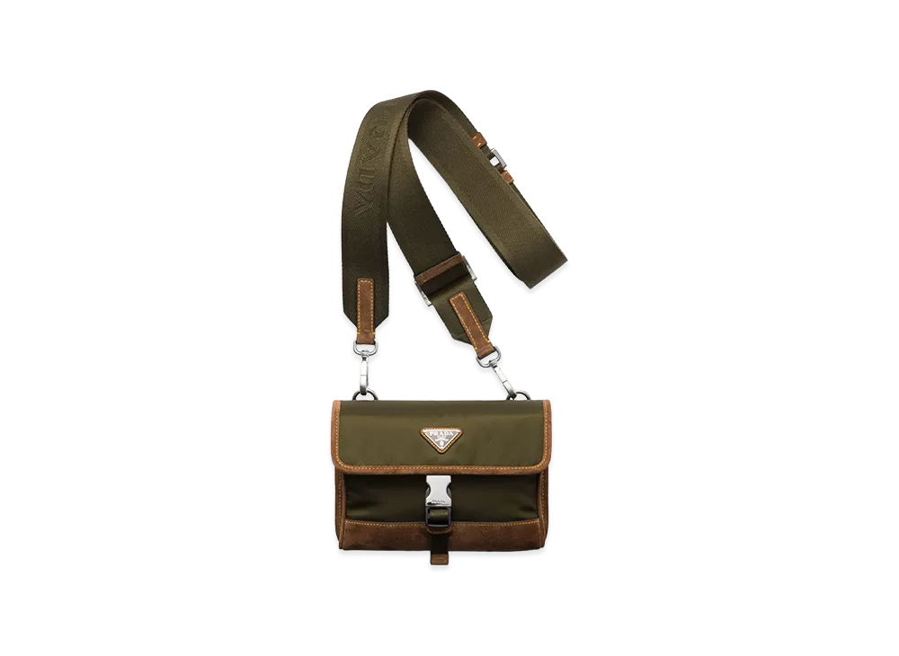 プラダ スマートフォンショルダーストラップ "グリーン" 2ZH1082HJH_F041O