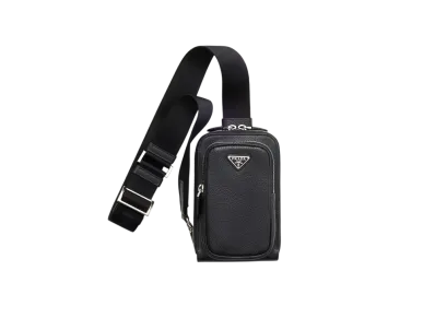 PRADA Leather Smartphone Case "Black"