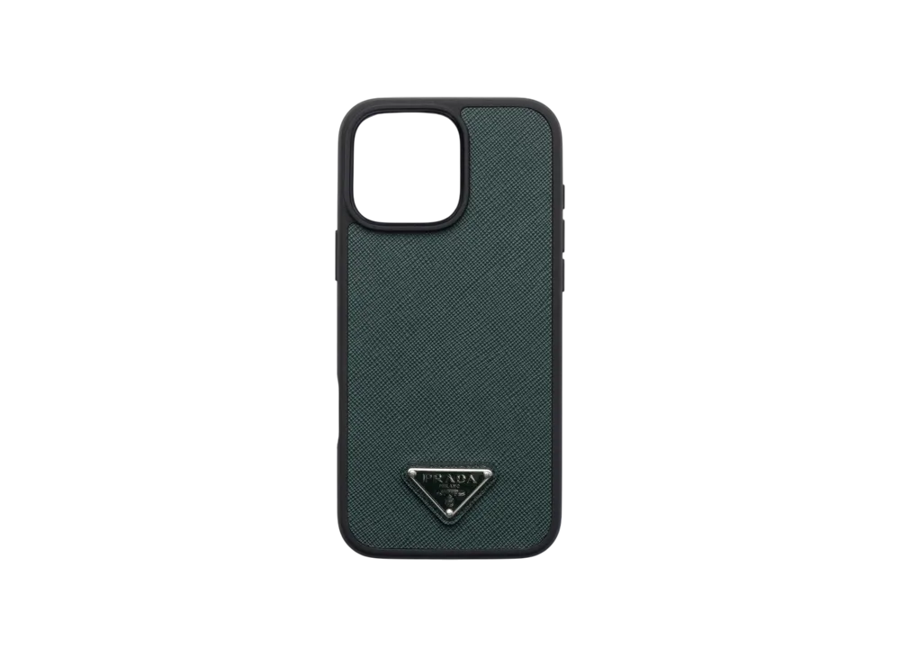 プラダ サフィアーノレザー iPhone 16 Pro Max用ケース 