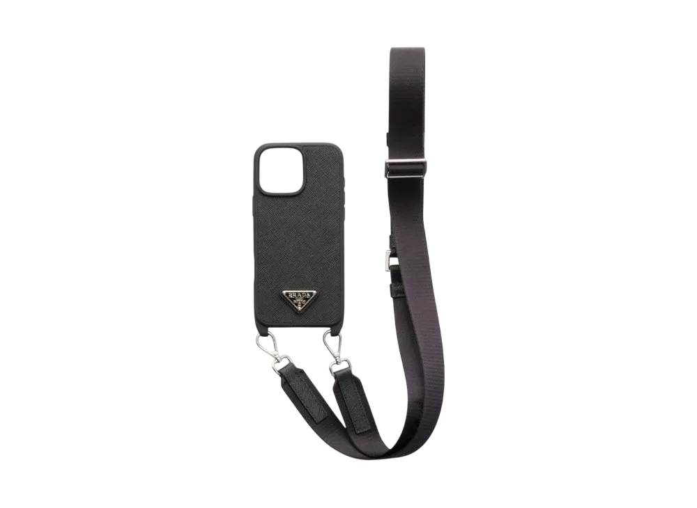 プラダ サフィアーノレザー iPhone 16 Pro Max用ケース 