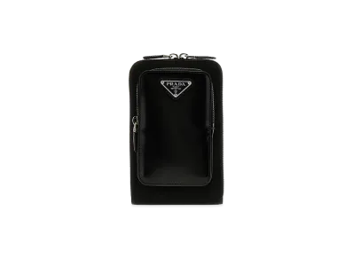 PRADA Re-Nylon Smartphone Holder "Black"