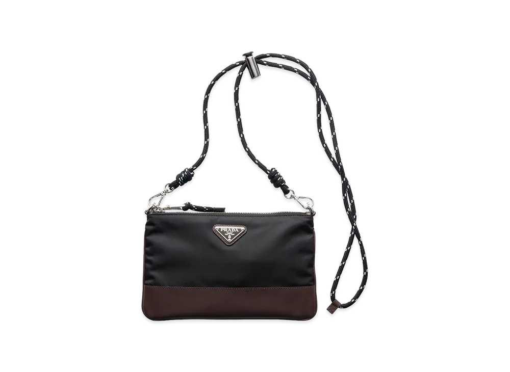 PRADA Speed Lock Re-Nylon Smartphone Case "Black"