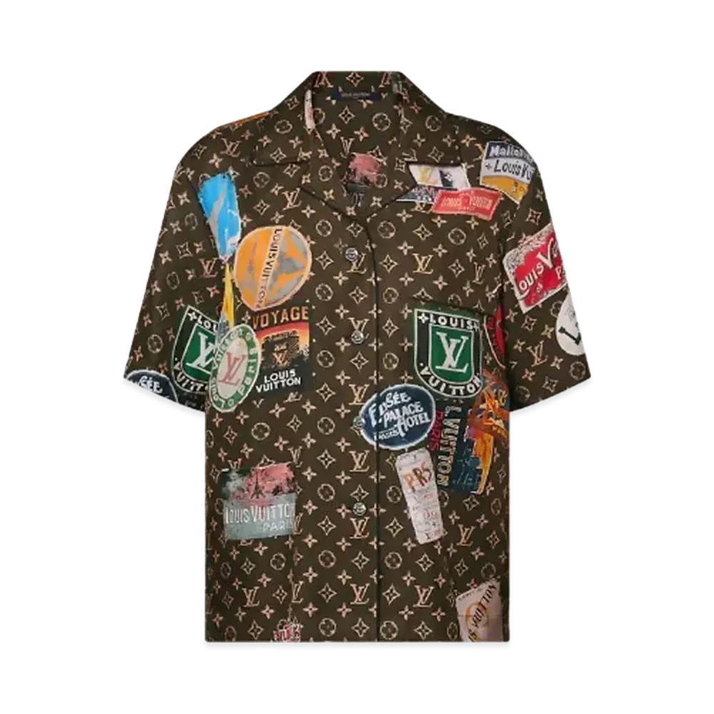 Louis Vuitton Elysee Palace Pajama Shirt "Dark Brown"