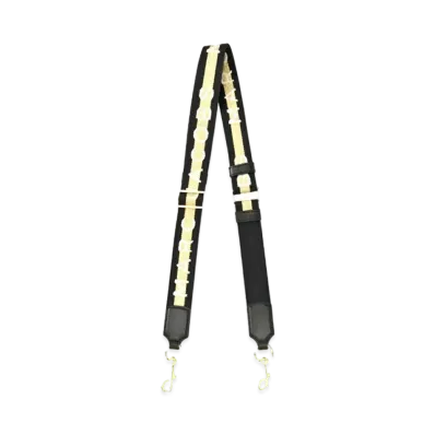 Marc Jacobs The Logo Thin Webbing Strap "Gold Multi"