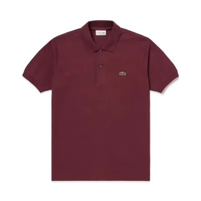 LACOSTE L.12.64 Short Sleep Polo Shirt "Bordeaux"
